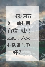 《梨园春》“俺村最有戏”驻马店站，六支村队谁与争锋？