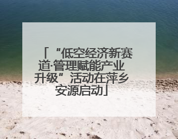 “低空经济新赛道·管理赋能产业升级”活动在萍乡安源启动