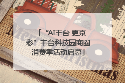 “AI丰台 更京彩”丰台科技园商圈消费季活动启幕