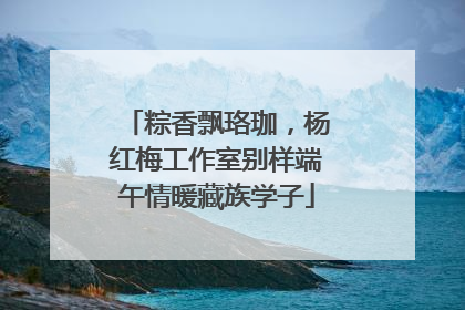 粽香飘珞珈，杨红梅工作室别样端午情暖藏族学子