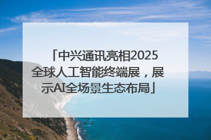 中兴通讯亮相2025全球人工智能终端展，展示AI全场景生态布局
