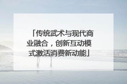 传统武术与现代商业融合，创新互动模式激活消费新动能