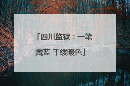 四川监狱：一笔藏蓝 千缕暖色