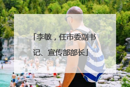 李敏，任市委副书记、宣传部部长