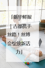 新华鲜报｜古都携手丝路！丝博会绽放新活力
