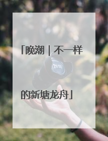 晚潮｜不一样的新塘龙舟