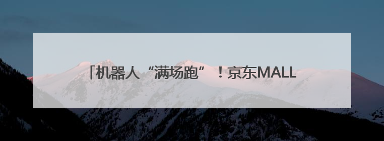 机器人“满场跑”！京东MALL北京二店开业 刘强东“等比例复刻”能否带火线下“618”？