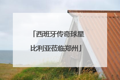 西班牙传奇球星 比利亚莅临郑州