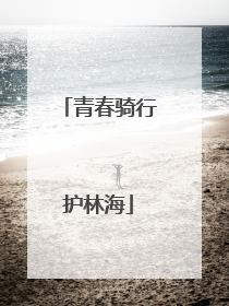 青春骑行护林海