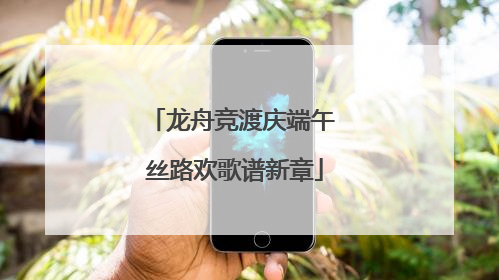 龙舟竞渡庆端午 丝路欢歌谱新章