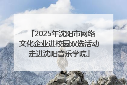 2025年沈阳市网络文化企业进校园双选活动走进沈阳音乐学院