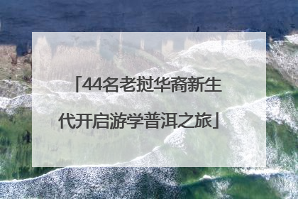 44名老挝华裔新生代开启游学普洱之旅