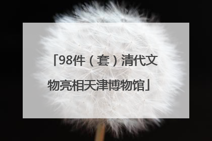 98件（套）清代文物亮相天津博物馆